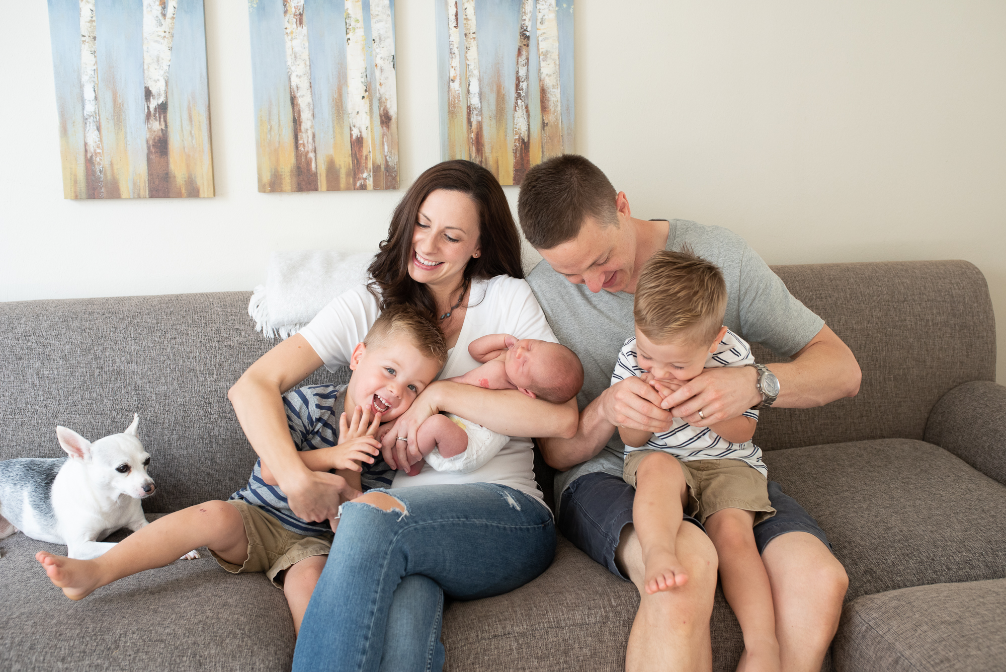 lifestyle newborn photography